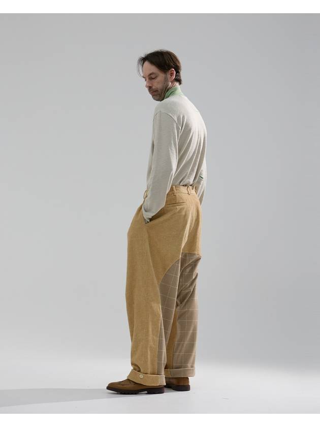 Men s Wide Baggie Trousers mustard coduroy whyso24FW14 - WHYSOCEREALZ - BALAAN 7