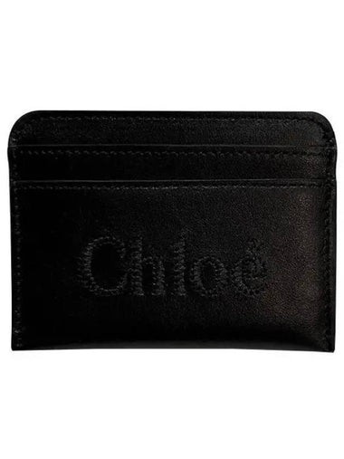 Sense Shiny Calf Skin Card Holder Wallet 32416139 1095573 - CHLOE - BALAAN 1