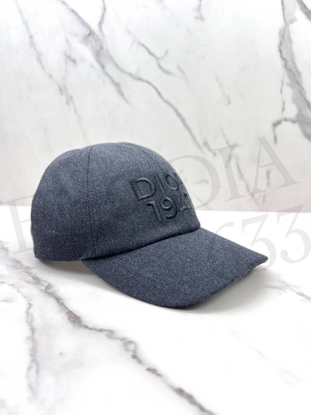 1947 Wool Ball Cap Anthracite Grey - DIOR - BALAAN 9