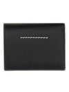 Numeric Logo Tag Bifold Half Wallet Black - MAISON MARGIELA - BALAAN 4