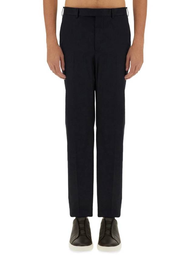 Zegna Straight Leg Pants - ERMENEGILDO ZEGNA - BALAAN 1