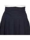 Women's Malika Golf Pleated Skirt Navy - J.LINDEBERG - BALAAN 8