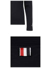 Fine Merino Striped Turtleneck Navy - THOM BROWNE - BALAAN 7