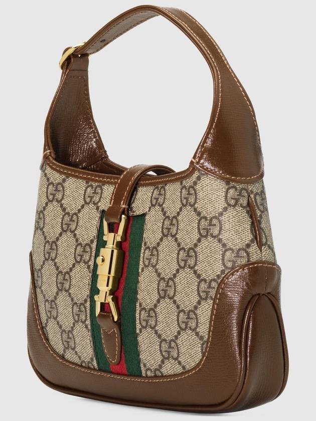 GG Supreme Mini Jackie 1961 Cross Bag Brown Beige - GUCCI - BALAAN 4