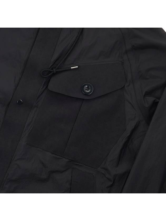 Tempest Combo Bonded Anorak Black - TEN C - BALAAN 7