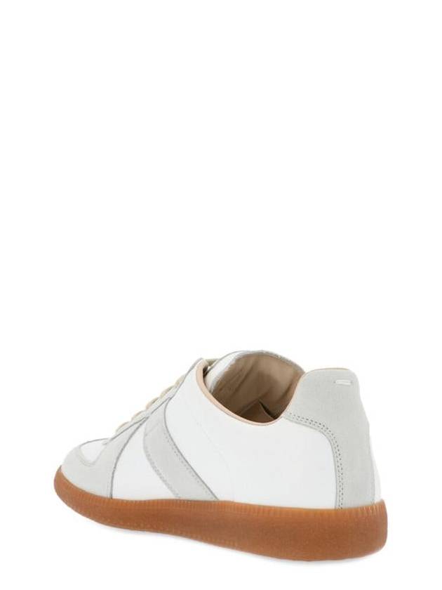 Replica Calfskin Low Top Sneakers White - MAISON MARGIELA - BALAAN 3