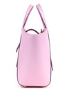 Blooming Leather Two Way Tote Bag Lilac - LECHROMAQI - BALAAN 9