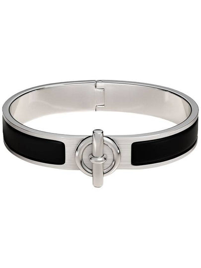 Clic Glennan Chaine Bracelet Black Silver - HERMES - BALAAN 2