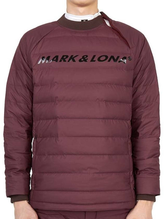 Golf Indie Stretch MLM 2D AC08 BURGUNDY Men s Padded Long Sleeve Sweatshirt - MARK & LONA - BALAAN 1