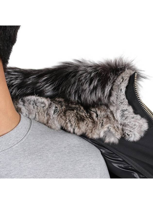 DIXON fox fur padding BLACKSILVER - MACKAGE - BALAAN 6