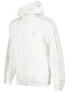 Essential 3S Woven Windbreaker Off-White - ADIDAS - BALAAN 1