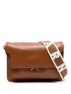 Trunk Soft Medium Cross Bag Brown - MARNI - BALAAN 1