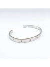 Number Slim Curve Bracelet Silver - MAISON MARGIELA - BALAAN 4