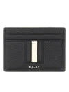 Ribbon Card Wallet Black - BALLY - BALAAN 1