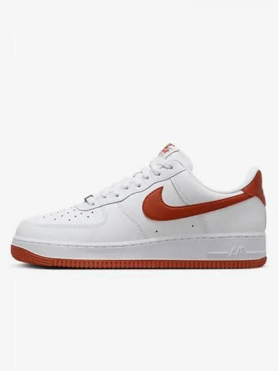 Air Force 1 07 Low Top Sneakers White Dragon Red - NIKE - BALAAN 2