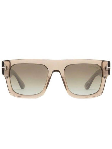 Eyewear Fausto Sunglasses Light Brown - TOM FORD - BALAAN 1