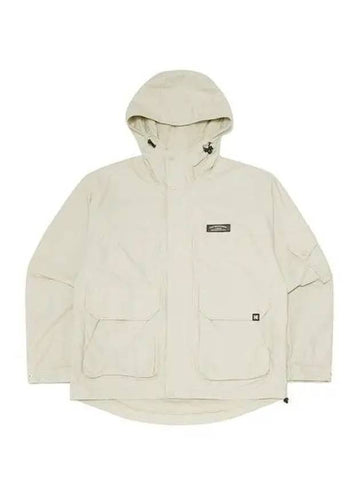 KODAK Essential Basic Hooded Jacket IVORY - KODO - BALAAN 1