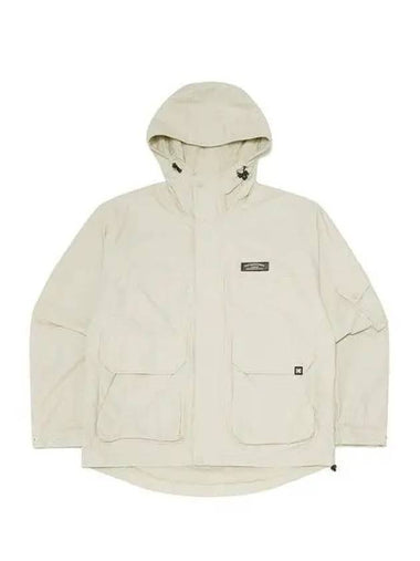 KODAK Essential Basic Hooded Jacket IVORY - KODO - BALAAN 1