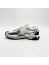 Fabric Laminated Low Top Sneakers Silver - CHANEL - BALAAN 6