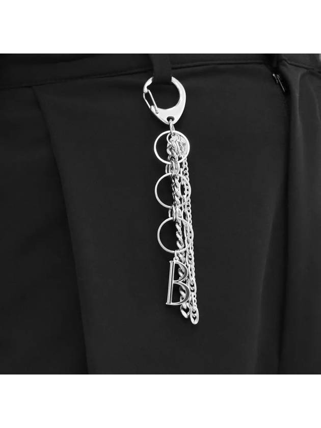 Surgical Steel Pants Chain Key Holder Silver - BASSCLEF - BALAAN 5