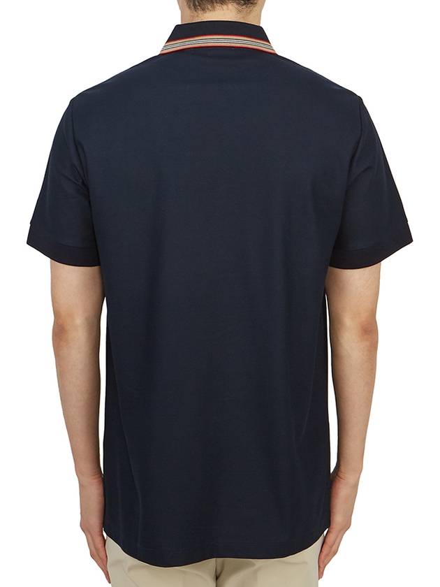 Pierson Polo Shirt Navy - BURBERRY - BALAAN 4