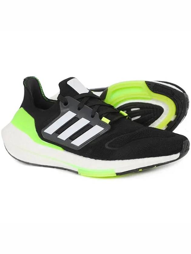 Ultra Boost 22 Low Top Sneakers Green Black - ADIDAS - BALAAN 3