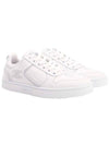 logo on leather low top sneakers white - CELINE - BALAAN 3