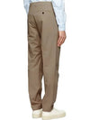 Men's Cigarette Fill Straight Pants Beige - AMI - BALAAN 3