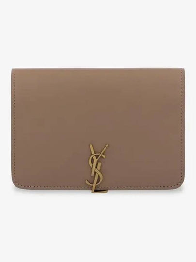 Voltaire Passport Wallet Dark Toffee - SAINT LAURENT - BALAAN 2