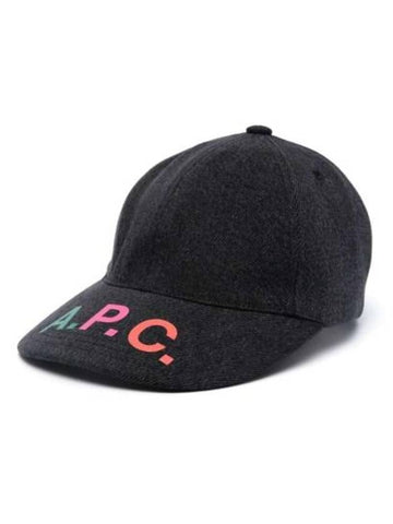 Charlie Base Ball Cap Grey - A.P.C. - BALAAN 1