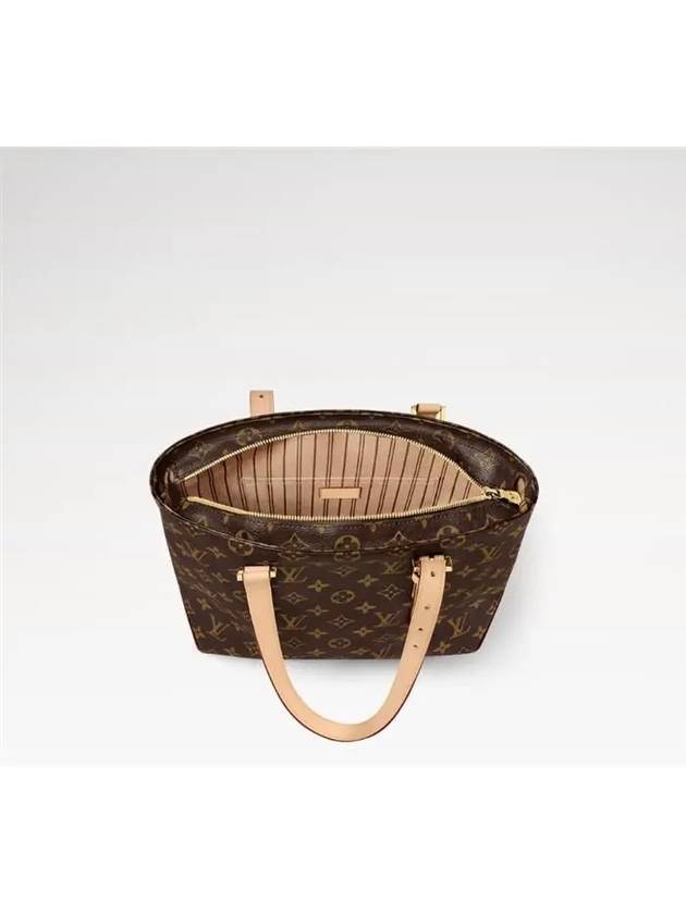 Piano Monogram Tote Bag Brown - LOUIS VUITTON - BALAAN 4