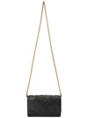 Fleming Soft Chain Long Wallet Bag Black - TORY BURCH - BALAAN 8