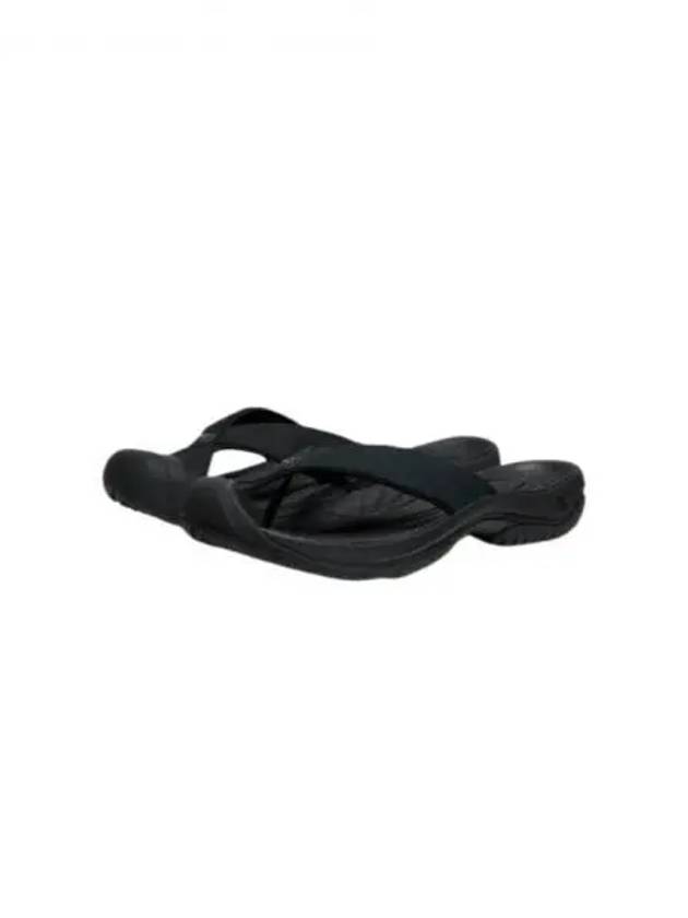 Waimea Leather Flip-Flop Black - KEEN - BALAAN 2