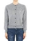 Baby Fox Patch Regular Cardigan Grey Melange - MAISON KITSUNE - BALAAN 2