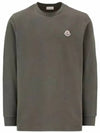 Logo Long Sleeve T-Shirt Olive - MONCLER - BALAAN 2