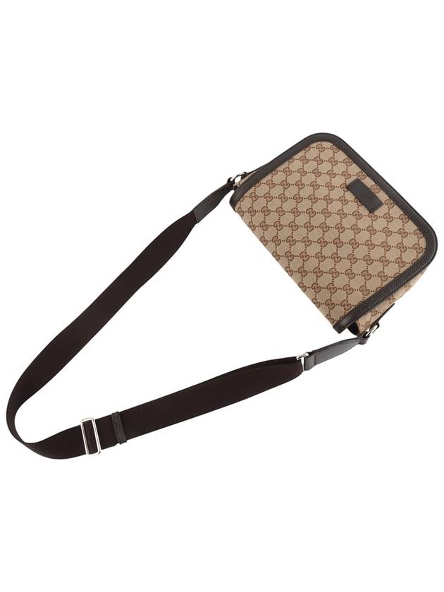 449172 GG Canvas Flap Messenger Cross Bag 34171Y - GUCCI - BALAAN 4