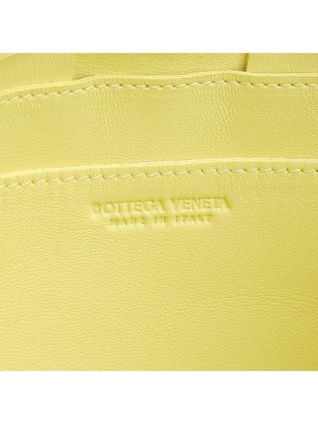 Cassette Intrecciato Small Cross Bag Yellow - BOTTEGA VENETA - BALAAN 8