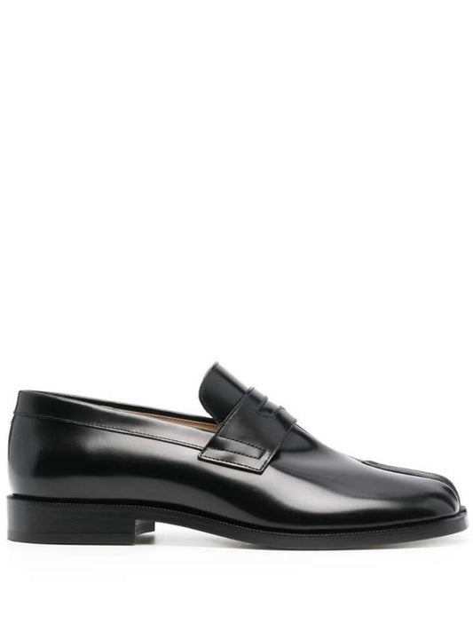 Tabi Leather Loafer Black - MAISON MARGIELA - BALAAN 1