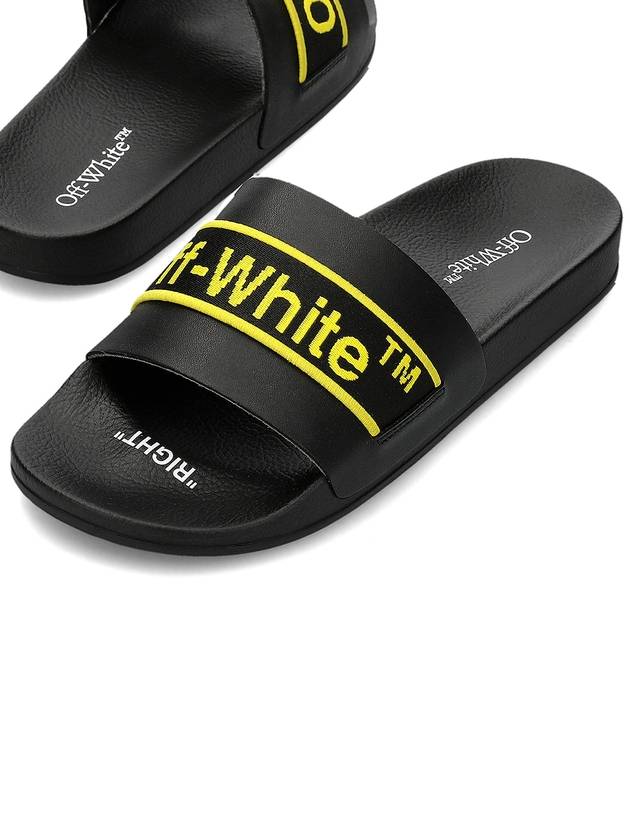 Industrial Slippers Black - OFF WHITE - BALAAN.