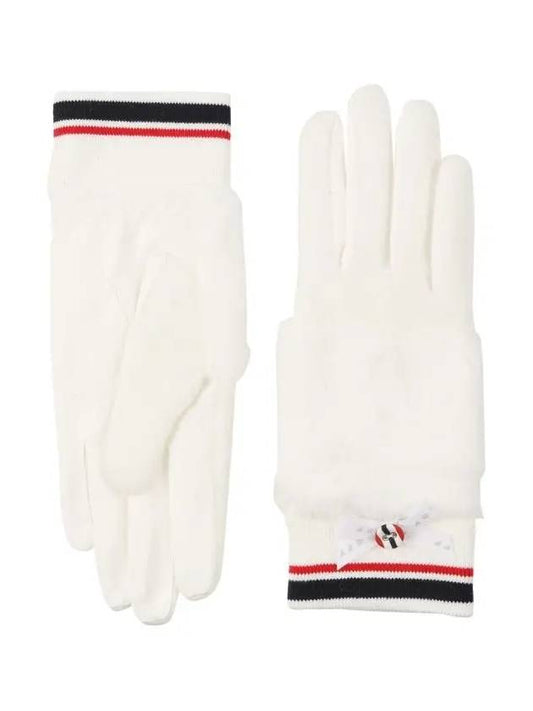 fur golf gloves OF8802LBWHITE - ONOFF - BALAAN 2