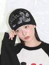 Egg Angel Beanie BLACK - CLUT STUDIO - BALAAN 3