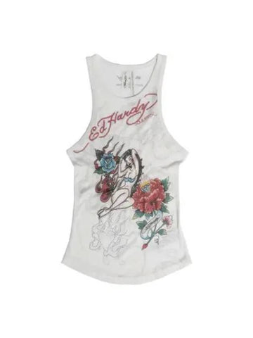 ed hardy sheer tank top white - SCULPTOR - BALAAN 1