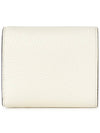 Women's V Logo Half Wallet White - VALENTINO - BALAAN 3