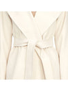 Bdanton Single Coat Ivory - MAX MARA - BALAAN 11