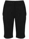 Slit 5-quarter pants BK - PASSARDI - BALAAN 3