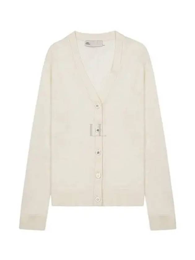 Simone Knit Cardigan Ivory - TORY BURCH - BALAAN 2