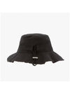 Le Bob Artichaut Bucket Hat Black - JACQUEMUS - BALAAN 6