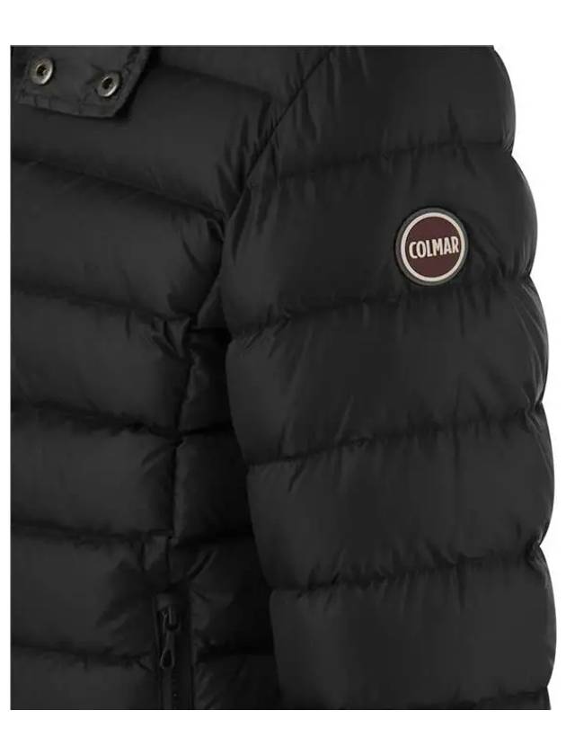 Logo Hooded Padding Black - COLMAR - BALAAN 5