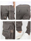 Men's Cargo Pants Dust Gray - RICK OWENS - BALAAN.