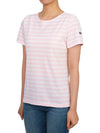 Etril Women s Short Sleeve T Shirt 8414 ROSE DOUX NEIG - SAINT JAMES - BALAAN 2